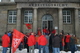 Nicht alle passten in den Gerichtssaal