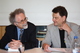 Prof. Dr. Däubler und Bernd Ratty